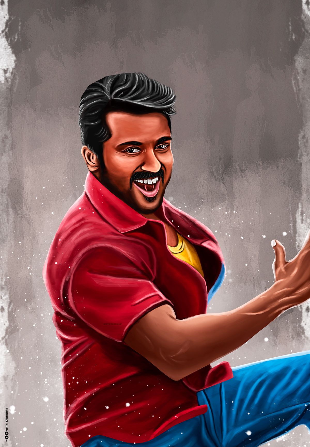 Surya Digital Painting Image HD