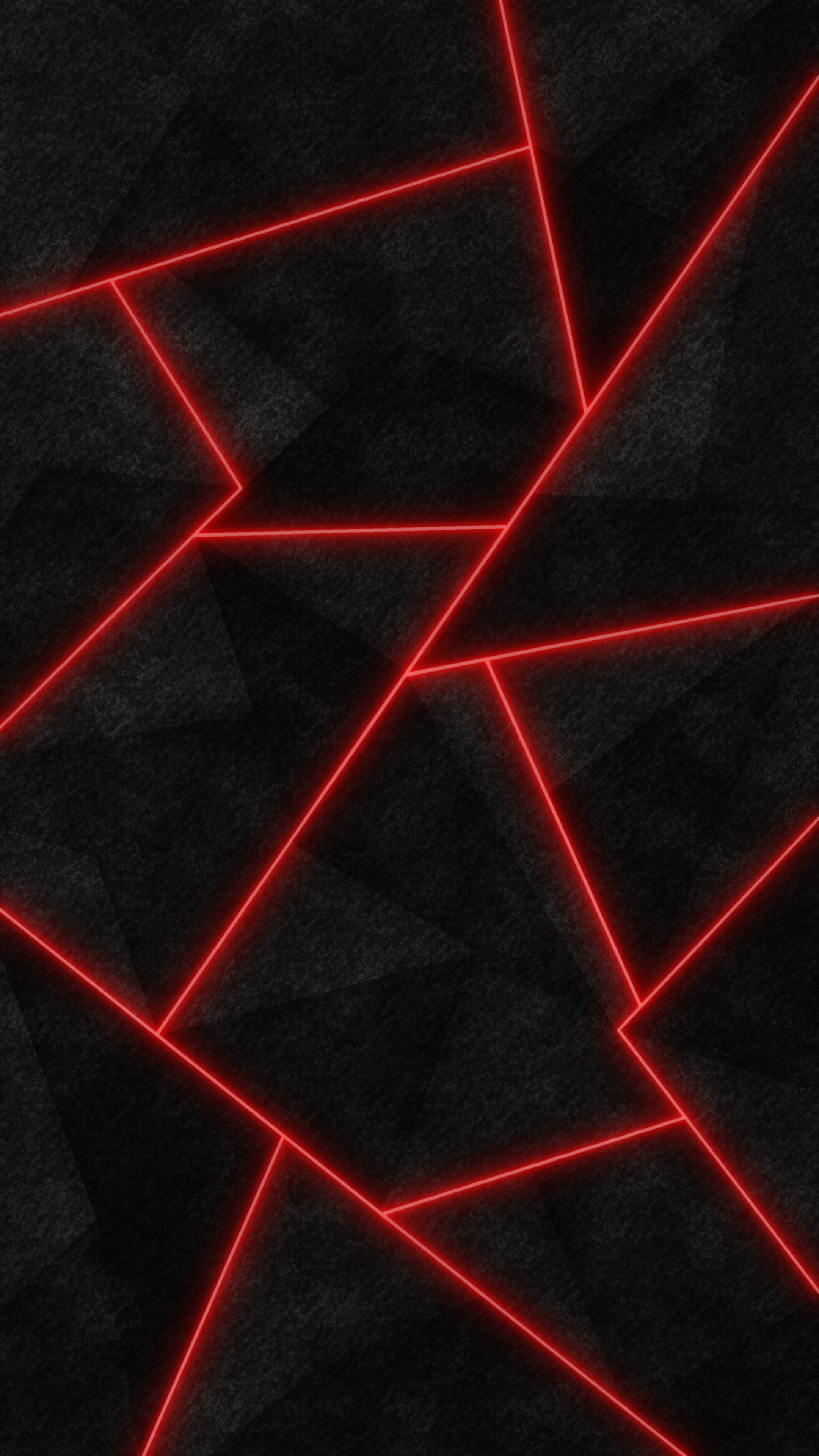 Black And Red Shards Wallpaper
