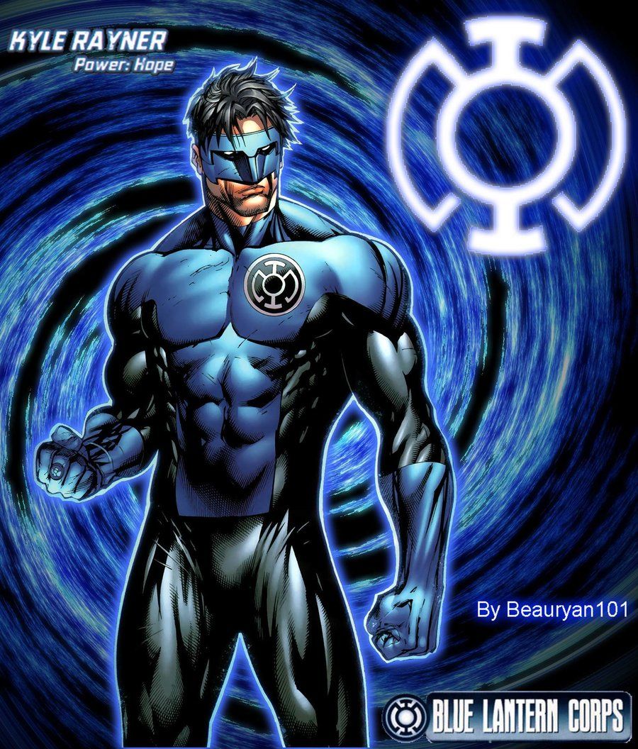 Free download Kyle Rayner Blue Lantern