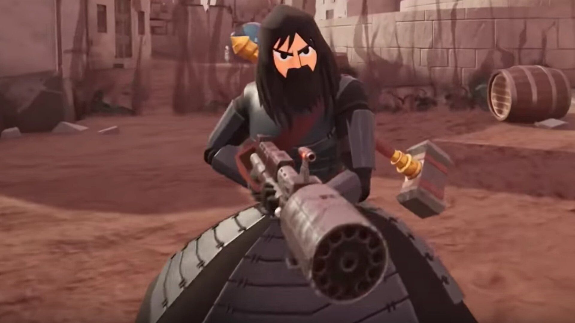 Badass for the SAMURAI JACK: BATTLE THROUGH TIME Video