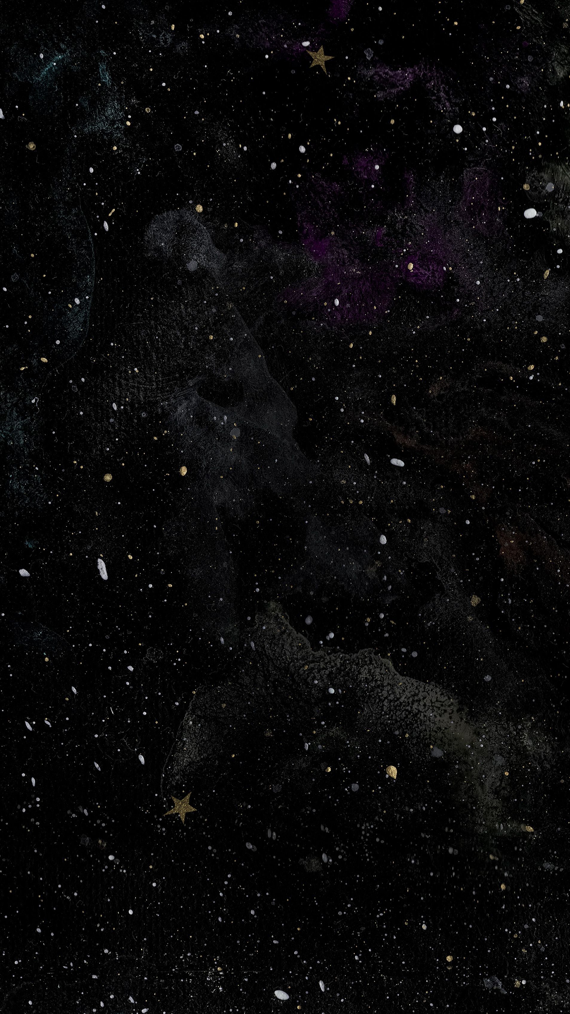 Space Phone Dark Wallpaper