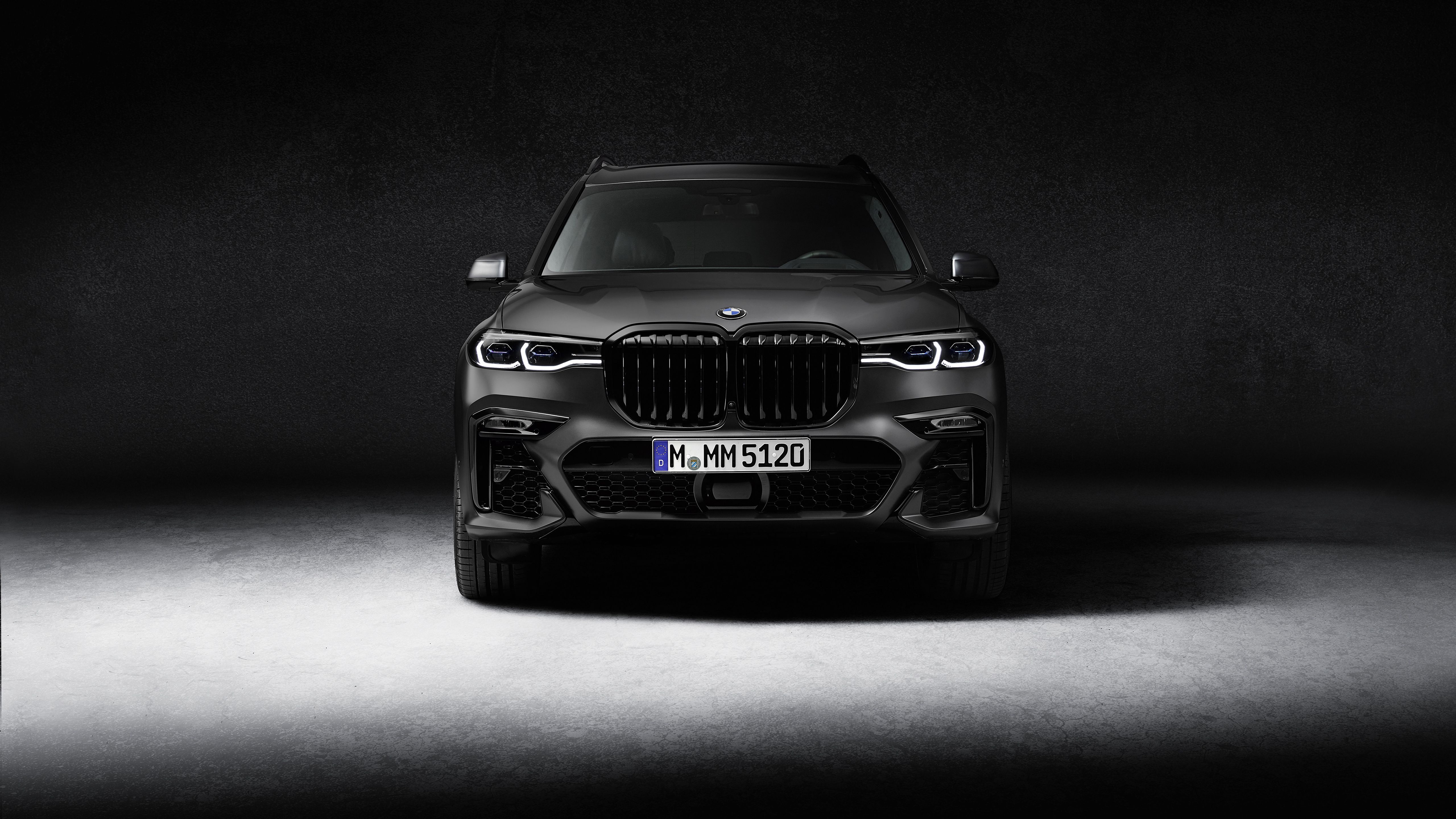 BMW X7 M50i Edition Dark Shadow 2020 5K Wallpaper. HD Car