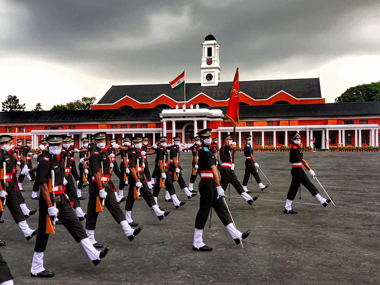 In Pics: IMA Passing Out Parade Held Amid COVID 19 Threat