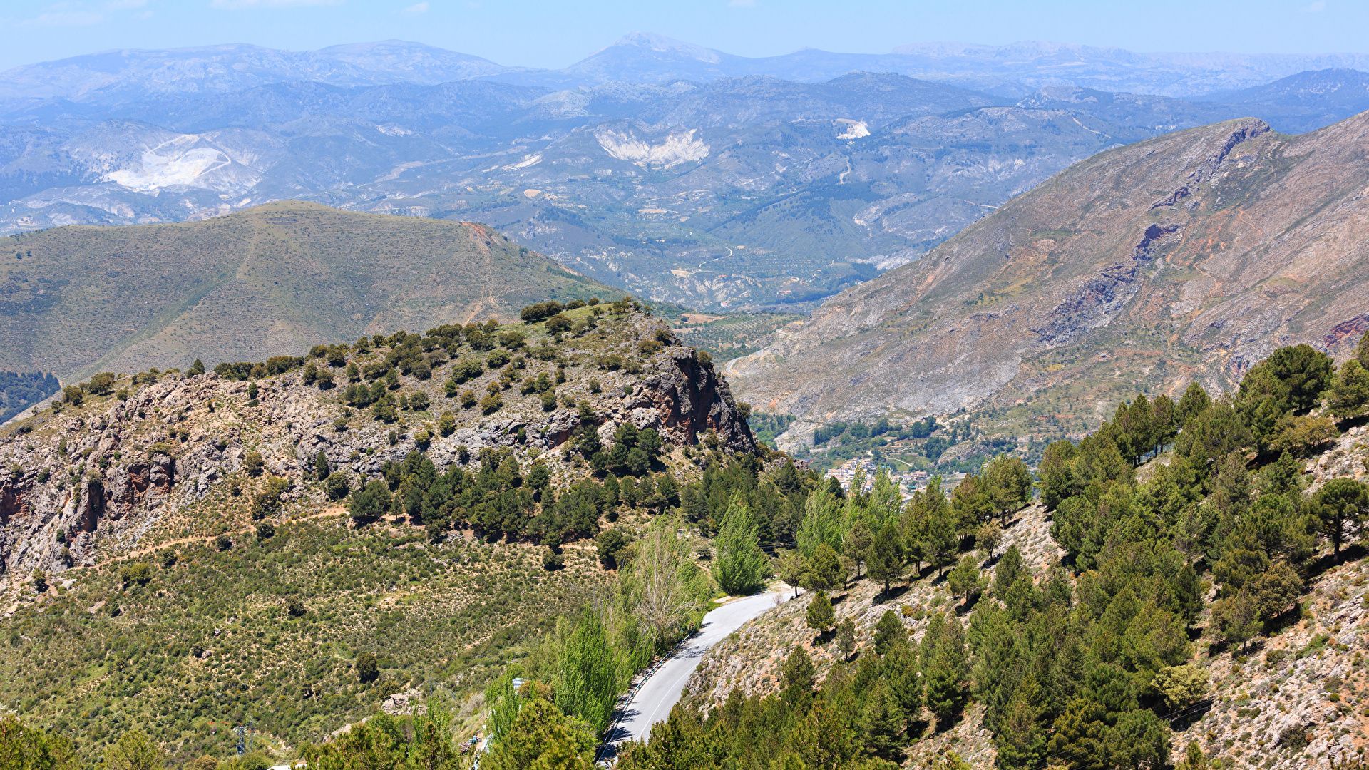 Desktop Wallpaper Spain Sierra Nevada National Park 1920x1080