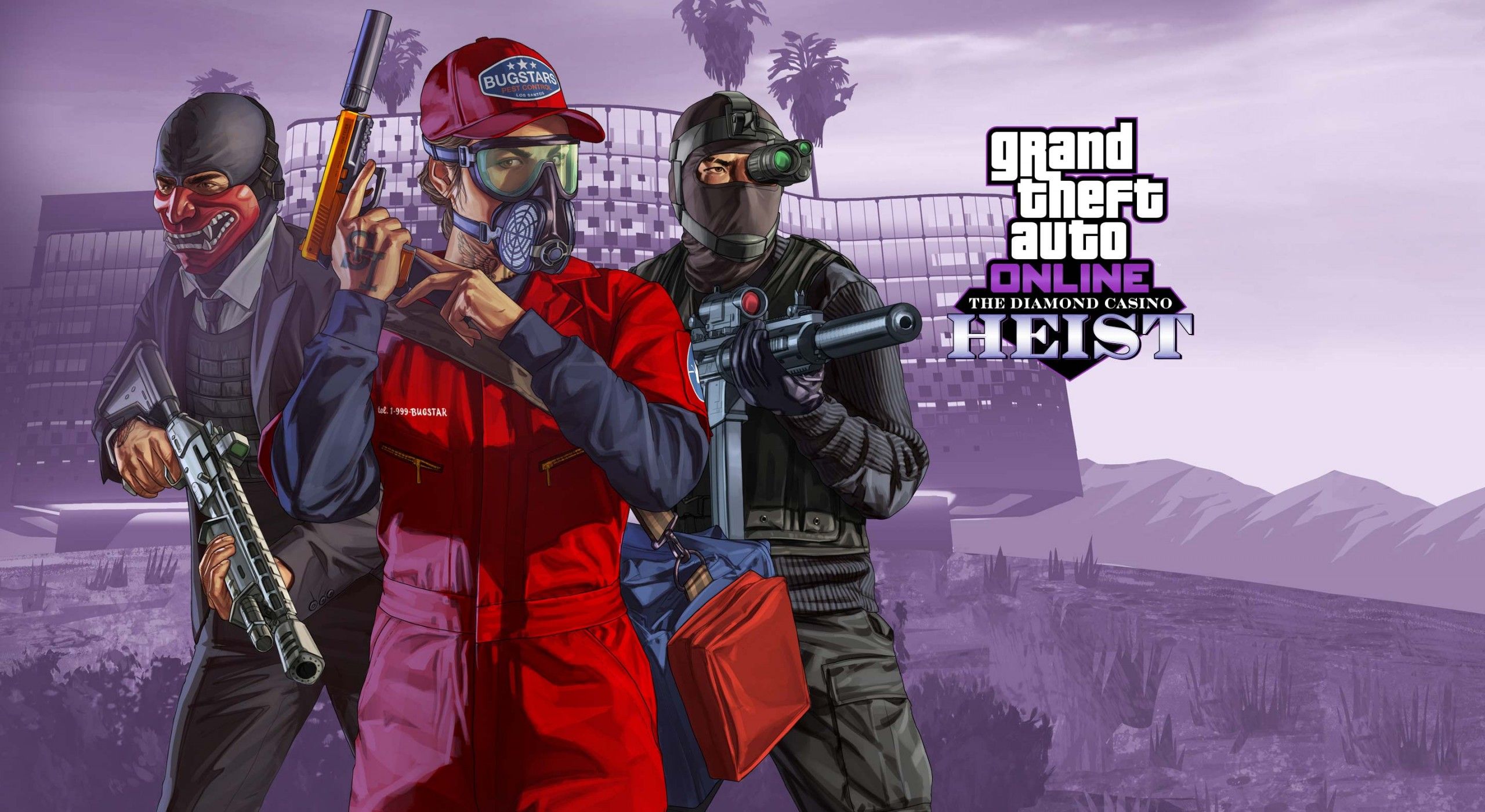 GTA V Artwork Diamond Casino Heist