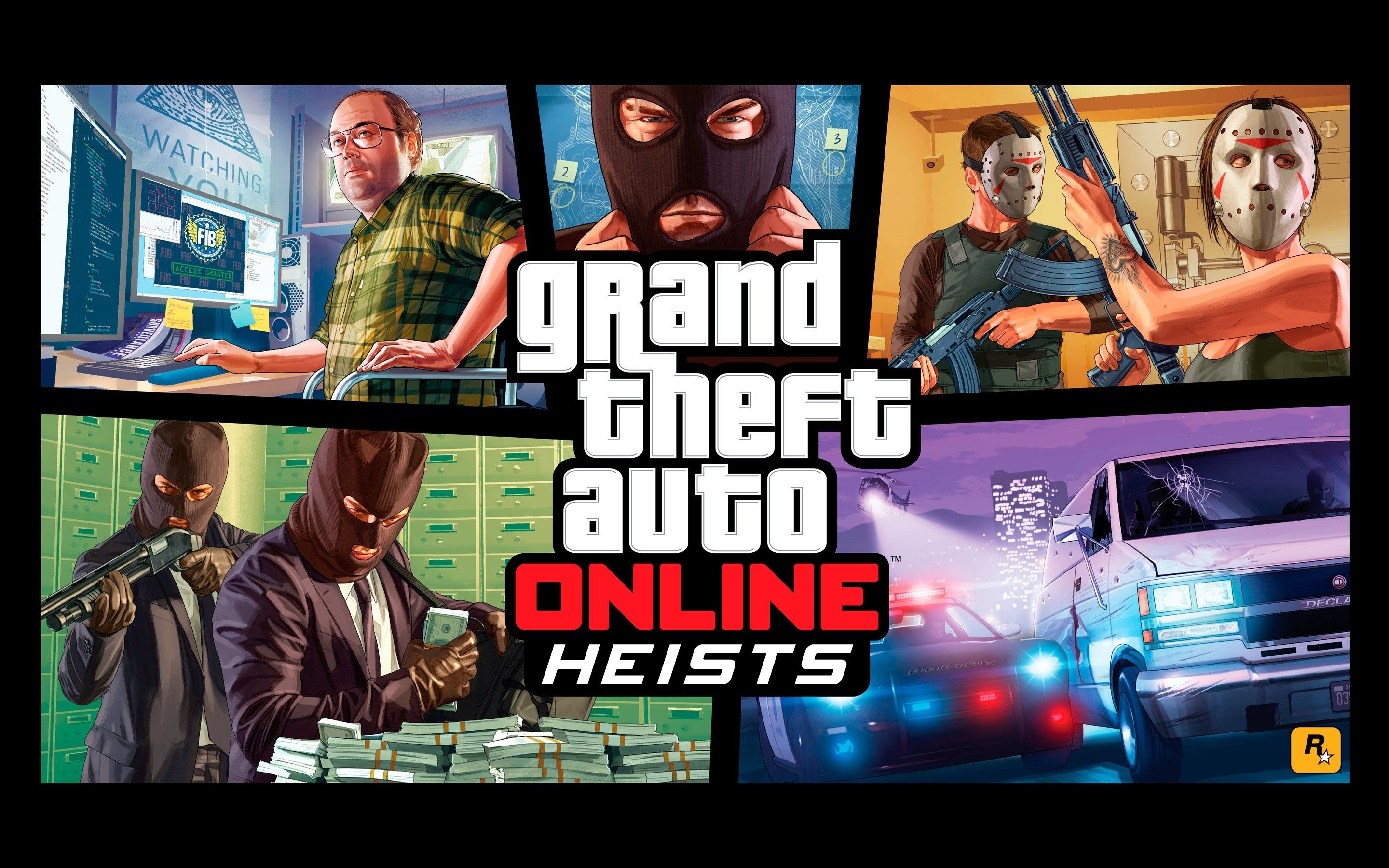 Grand Theft Auto Online Heists Wallpaper