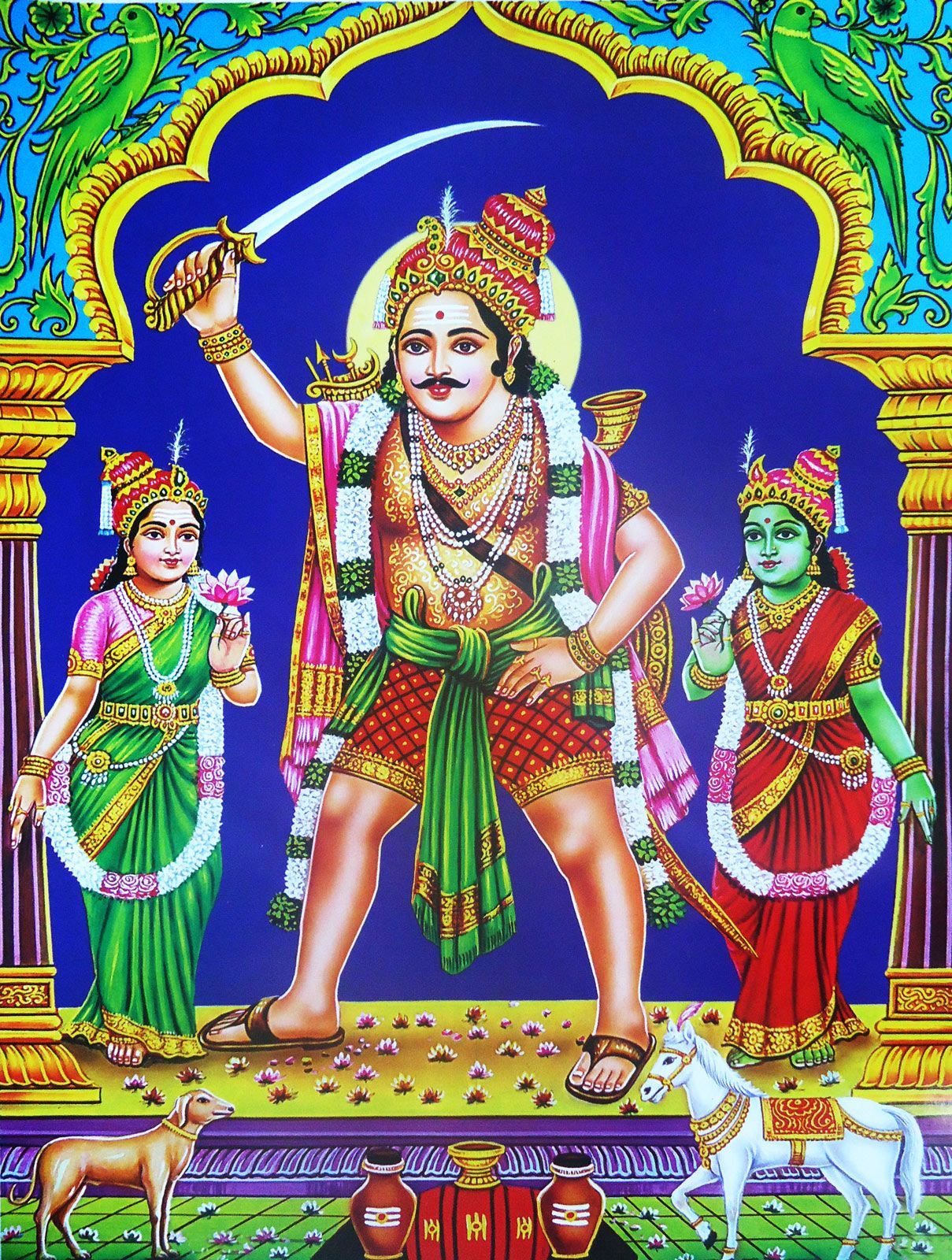 Indian gods, Hindu deities, Lord murugan