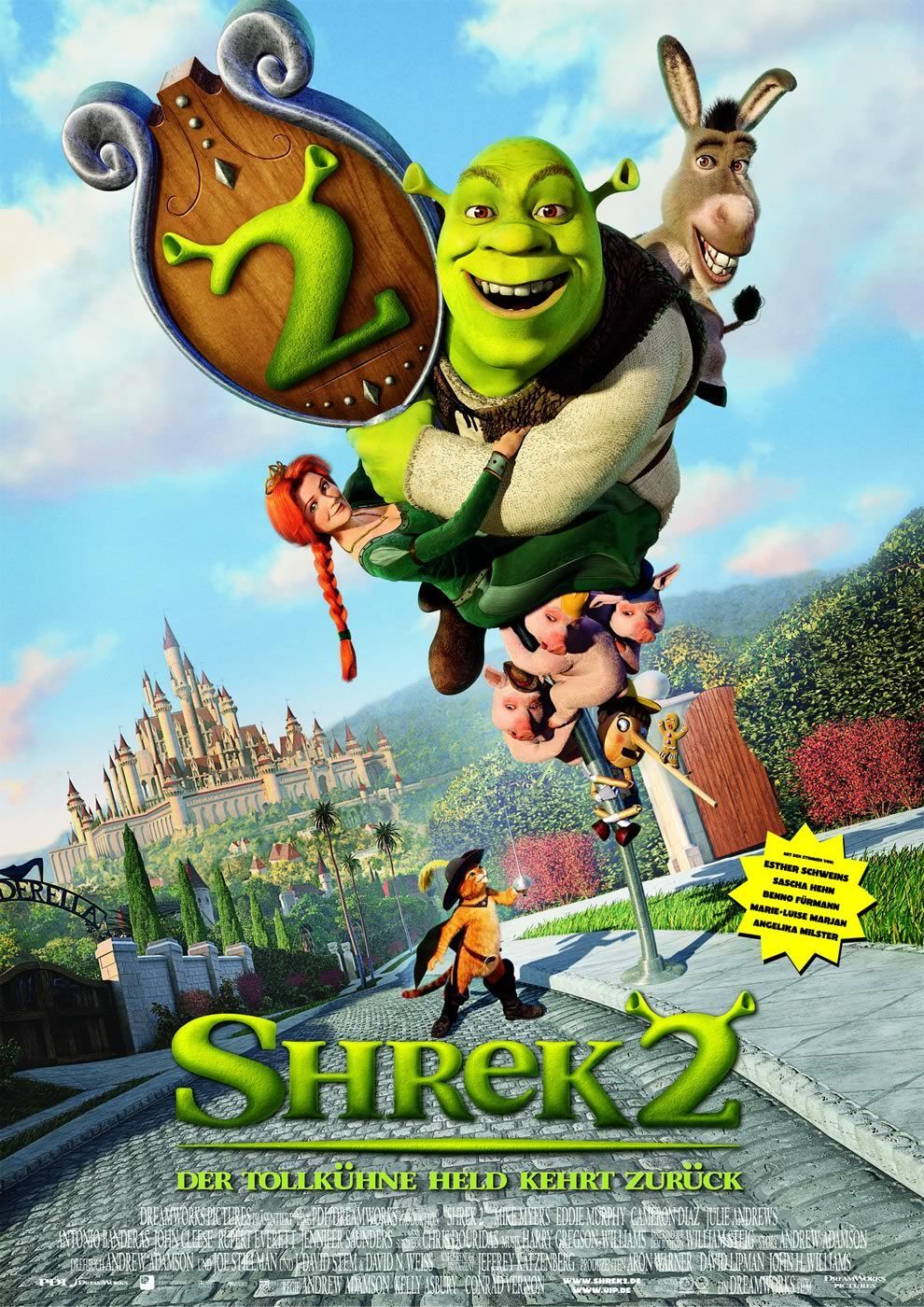 Free download ShrekShrek 2 4 High Definition Widescreen Wallpaper