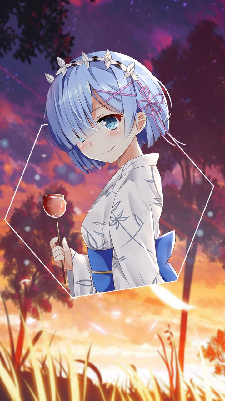 Rem Anime Cute Wallpapers Wallpaper Cave