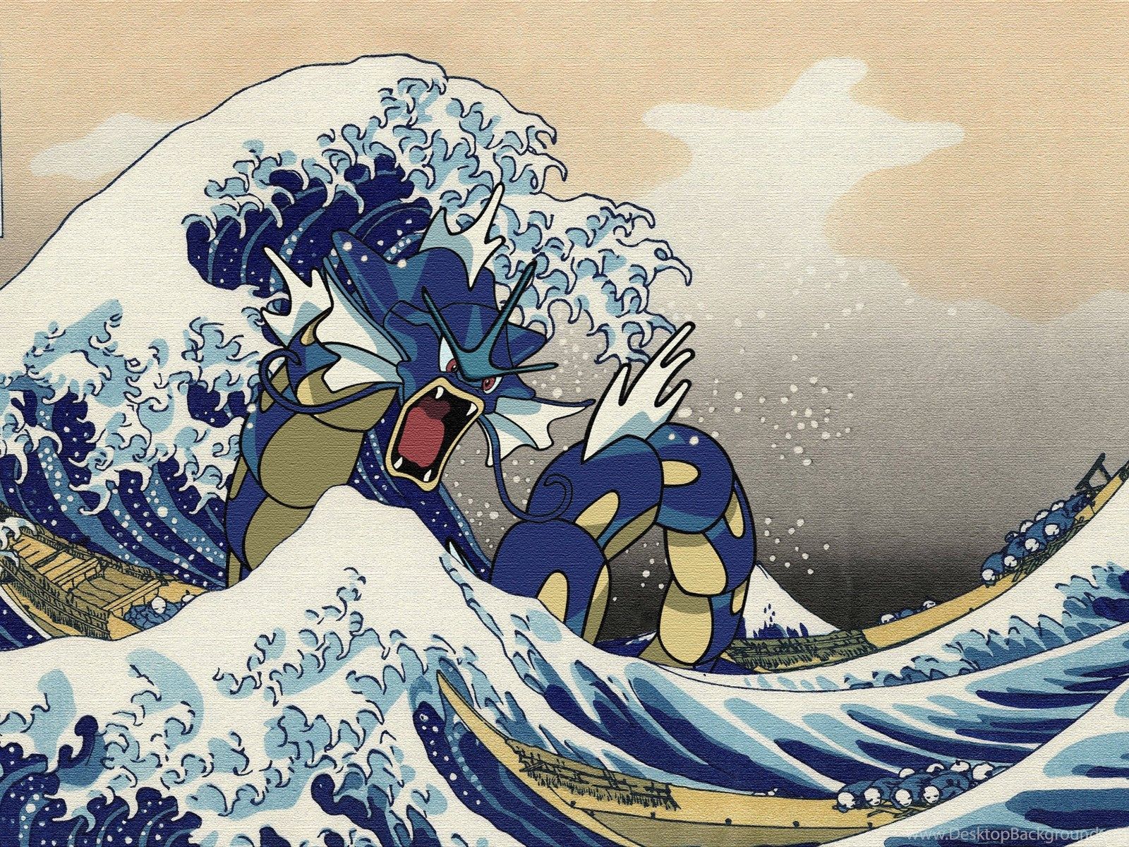 Download Japanese Wallpaper Artist My Version Of The Great Wave