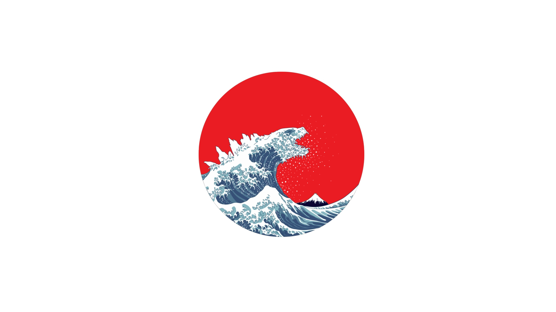 The Great Wave of Kaiju [1920x1080]