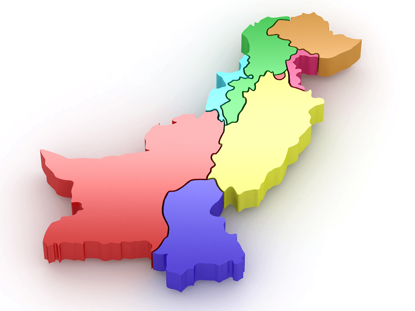 Wallpaper Pakistan Map 3D