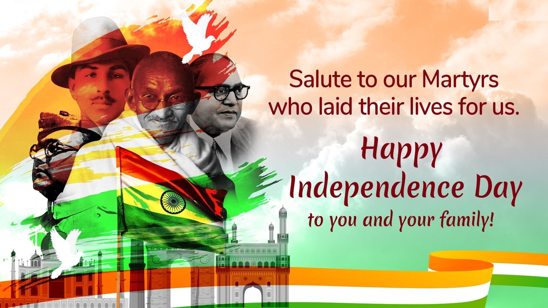 Happy Independence Day messages, quotes HD image
