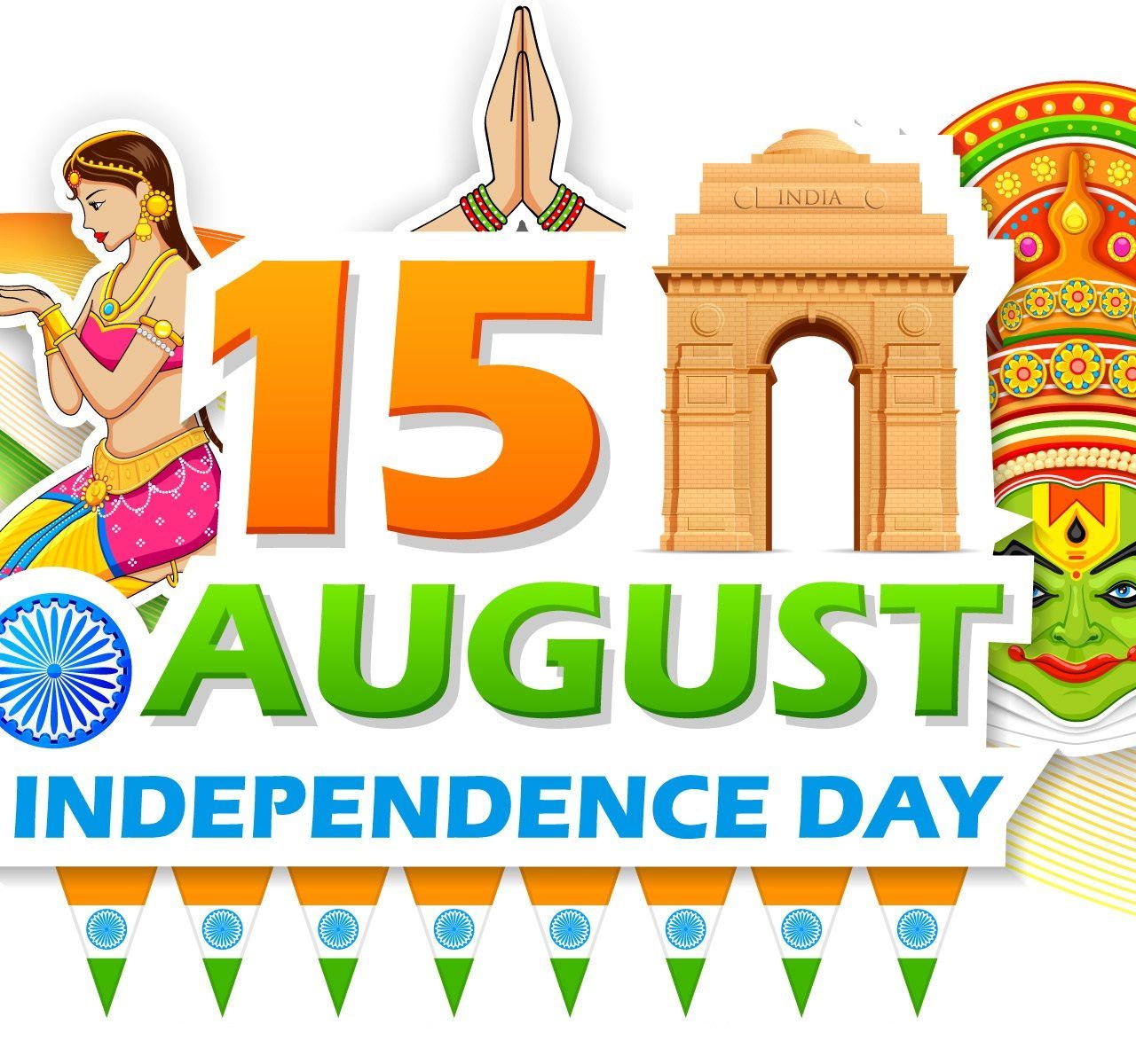 Beautiful 15 August Independence Day Wallpaper