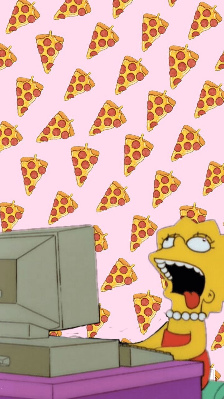 Simpsons Aesthetic Laptop Wallpaper