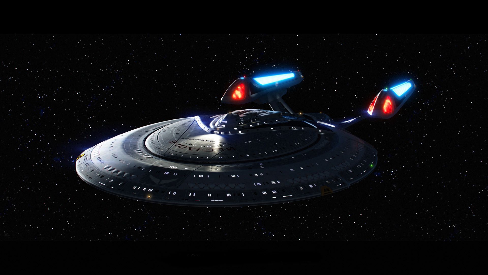 Free download USS Enterprise In Space Star Trek HD Wallpaper