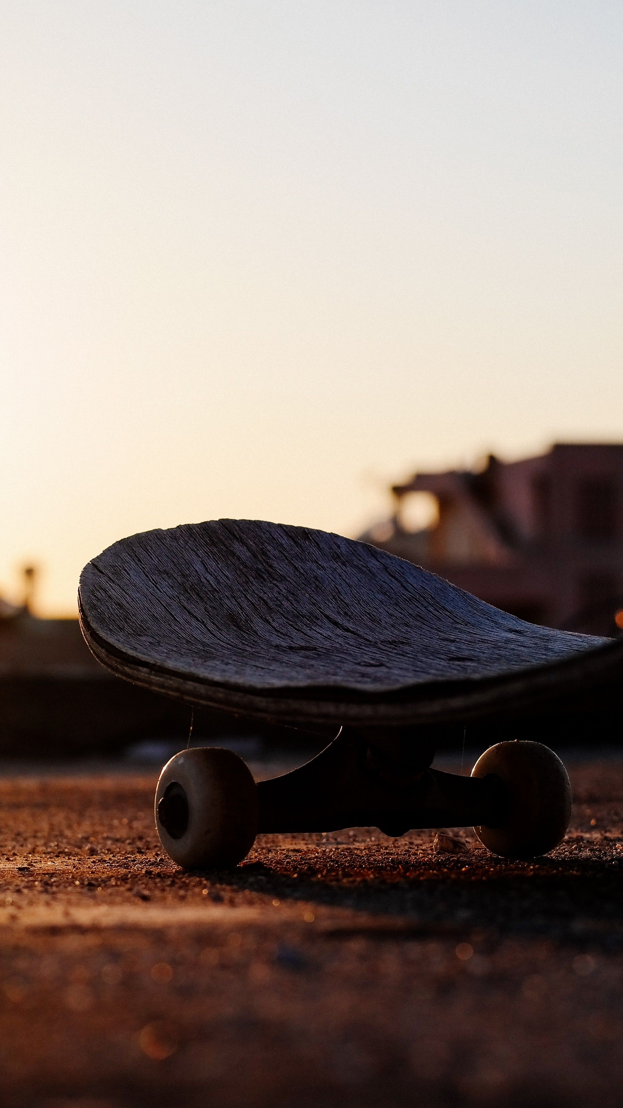Wallpaper skateboarding, sunset, 5K, Sport