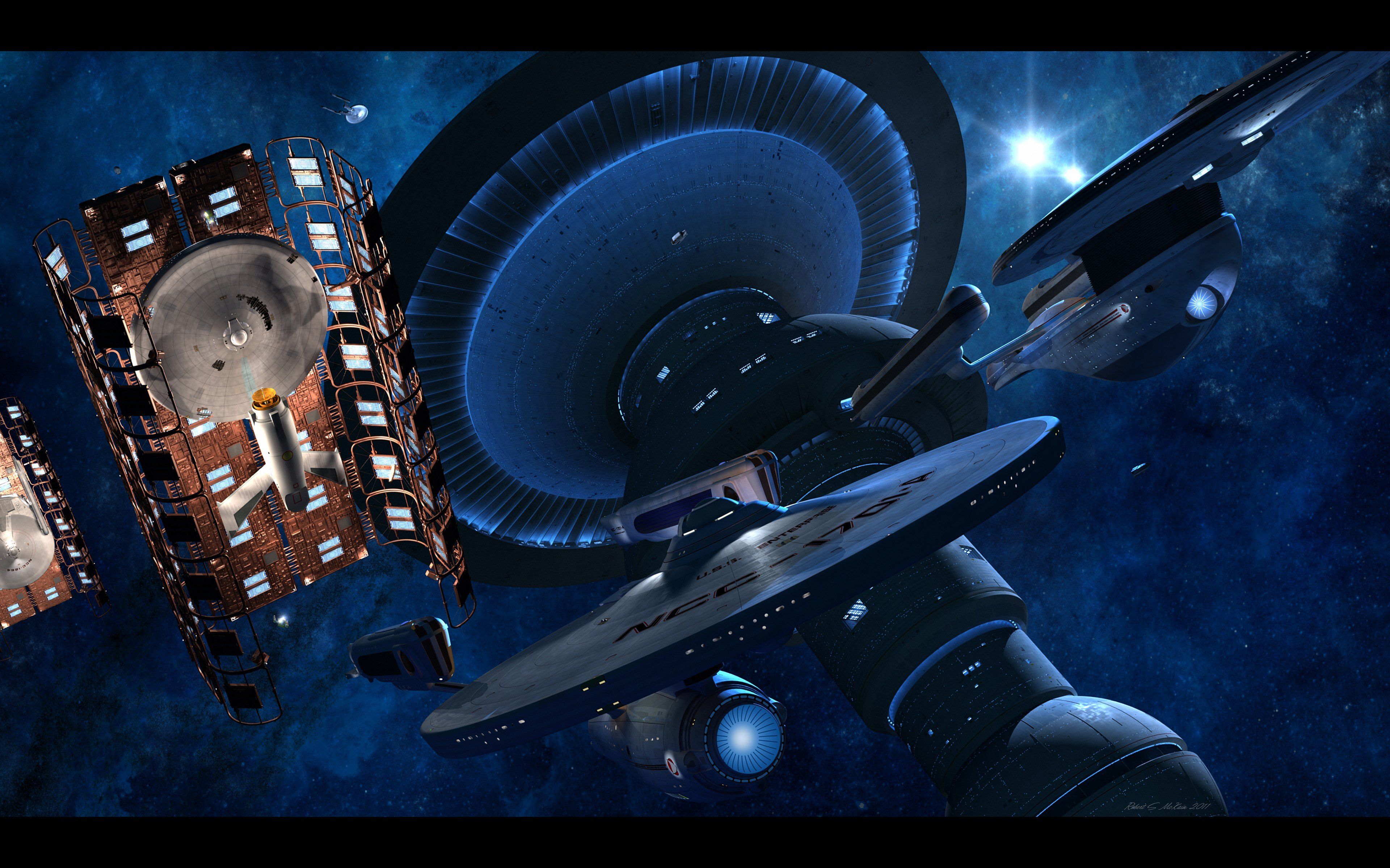 Star Trek, USS Enterprise (spaceship), USS Excelsior, Space