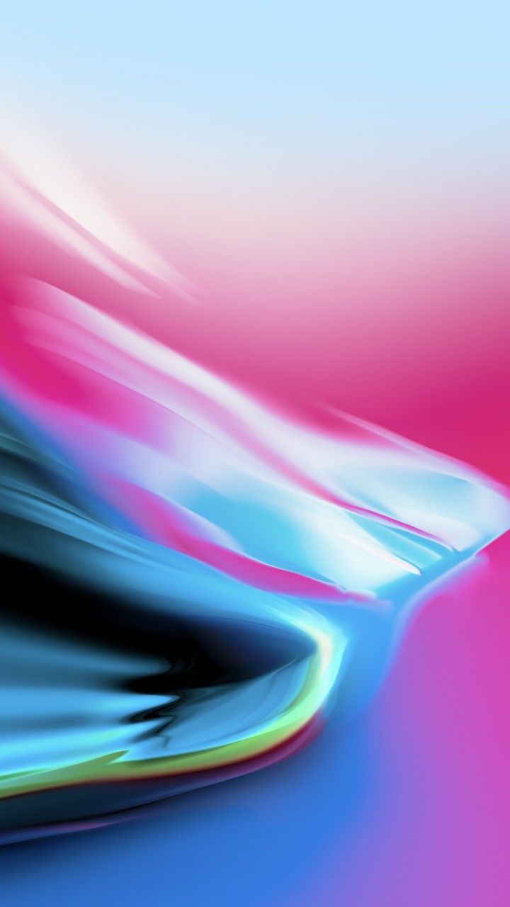 Wallpaper iPhone X wallpaper, iPhone iOS colorful, HD, OS