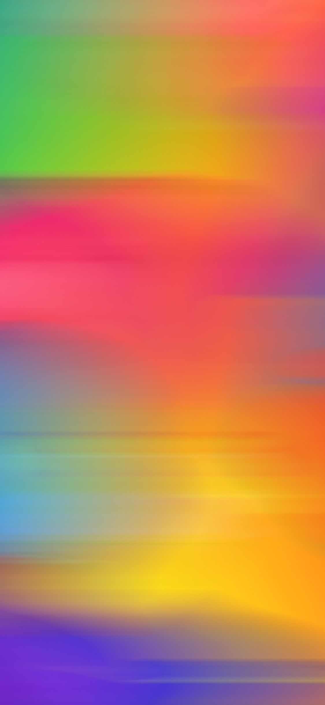 iPhone X wallpaper. rainbow color paint art ink default pattern motion