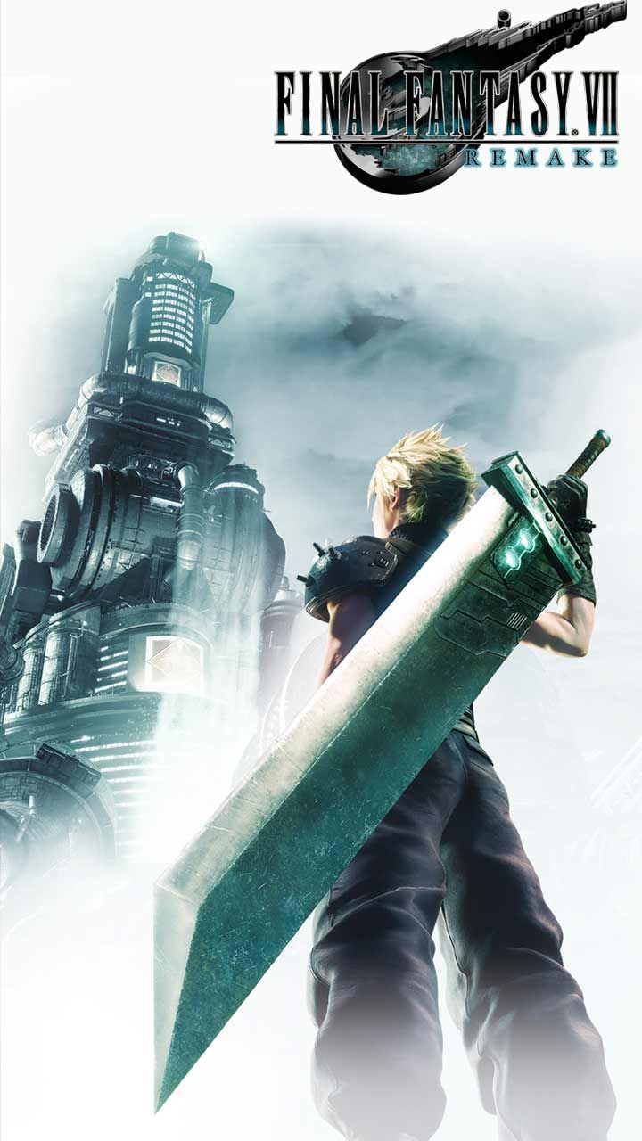 Final Fantasy 7 Remake wallpaper HD phone background PS4 game art poster logo on iPhone android. Final fantasy wallpaper hd, Final fantasy, Final fantasy vii