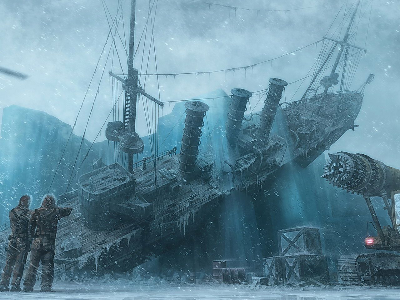 Ciencia Ficción Escenario Apocalíptico Fondo de Pantalla in 2020