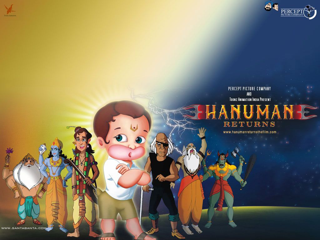 Hanuman Cartoon Wallpapers - Wallpaper Cave