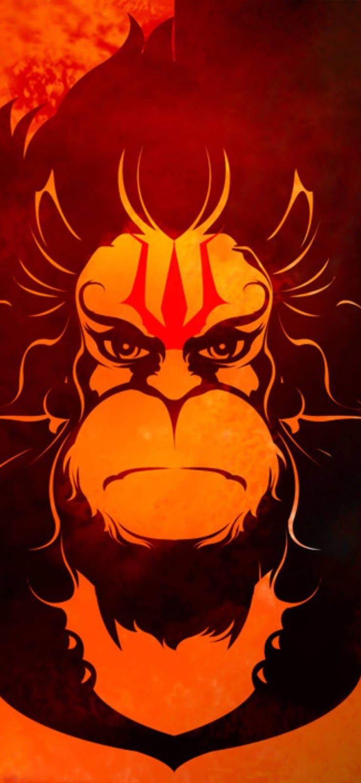 Lord Hanuman full HD Mobile Screen Wallpaper and unknown