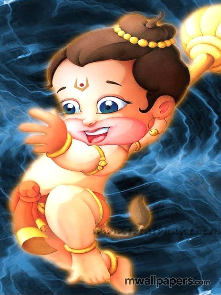 Hanuman (Anjaneya) Wallpaper HD (768x1024) (2020)