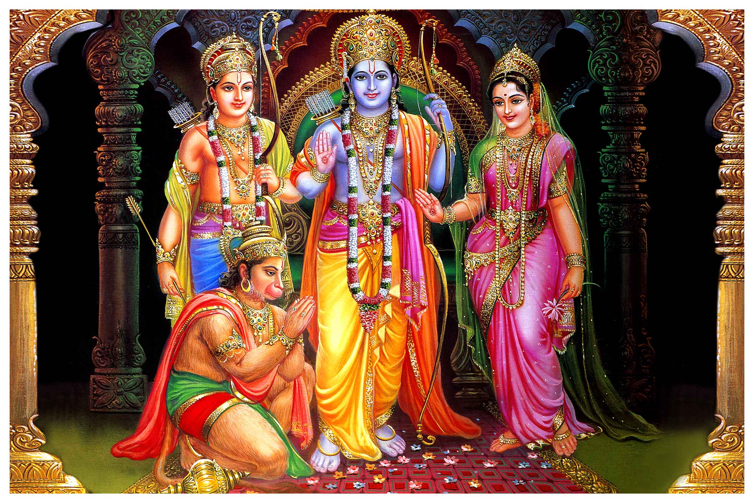 ram-sita-hanuman-wallpapers-wallpaper-cave