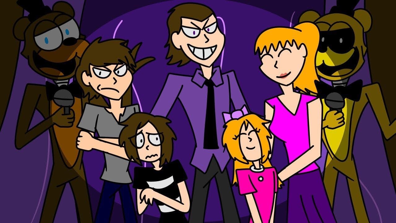 The Afton Family (Five Nights at Freddy's Speedpaint)