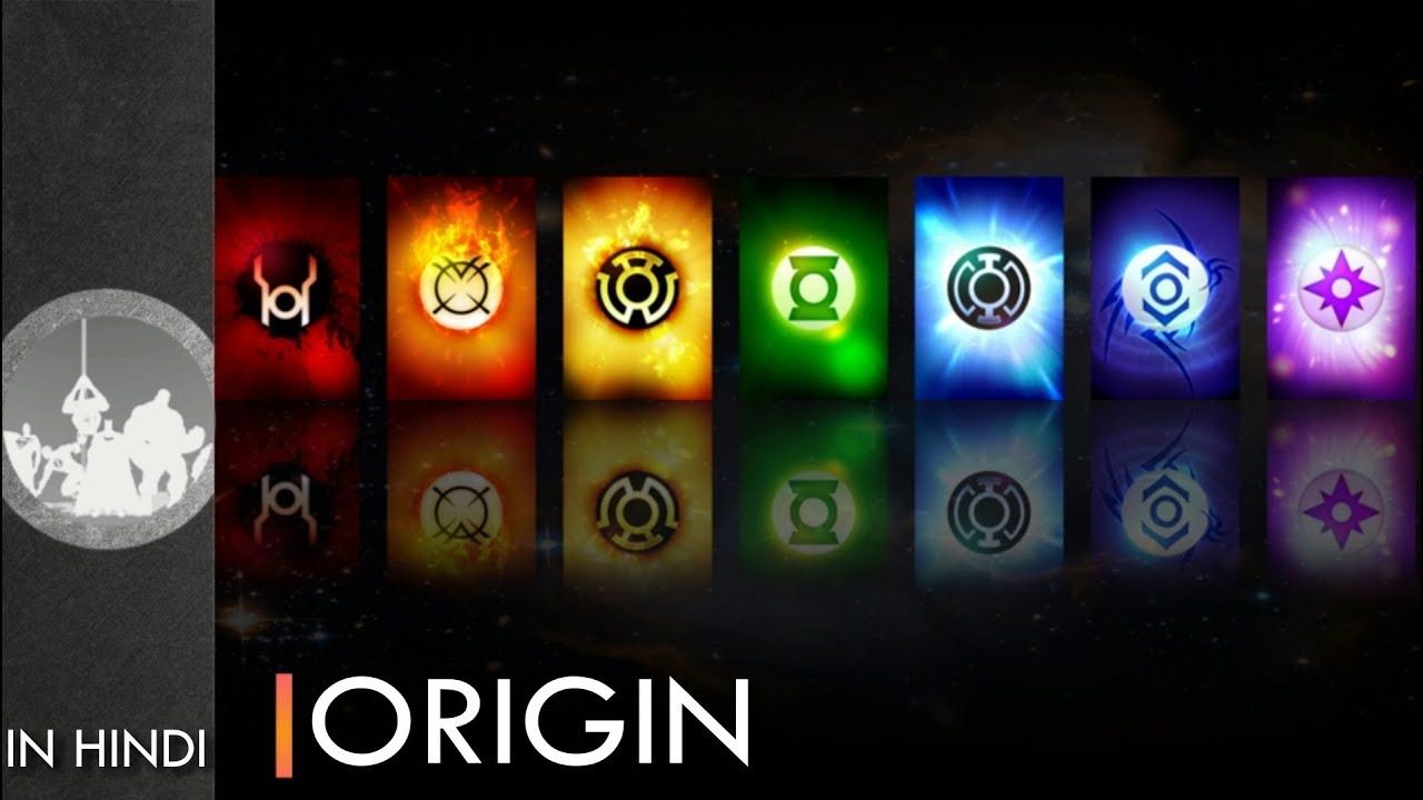 Origin Of All The Lantern Corps. Explained In Hindi
