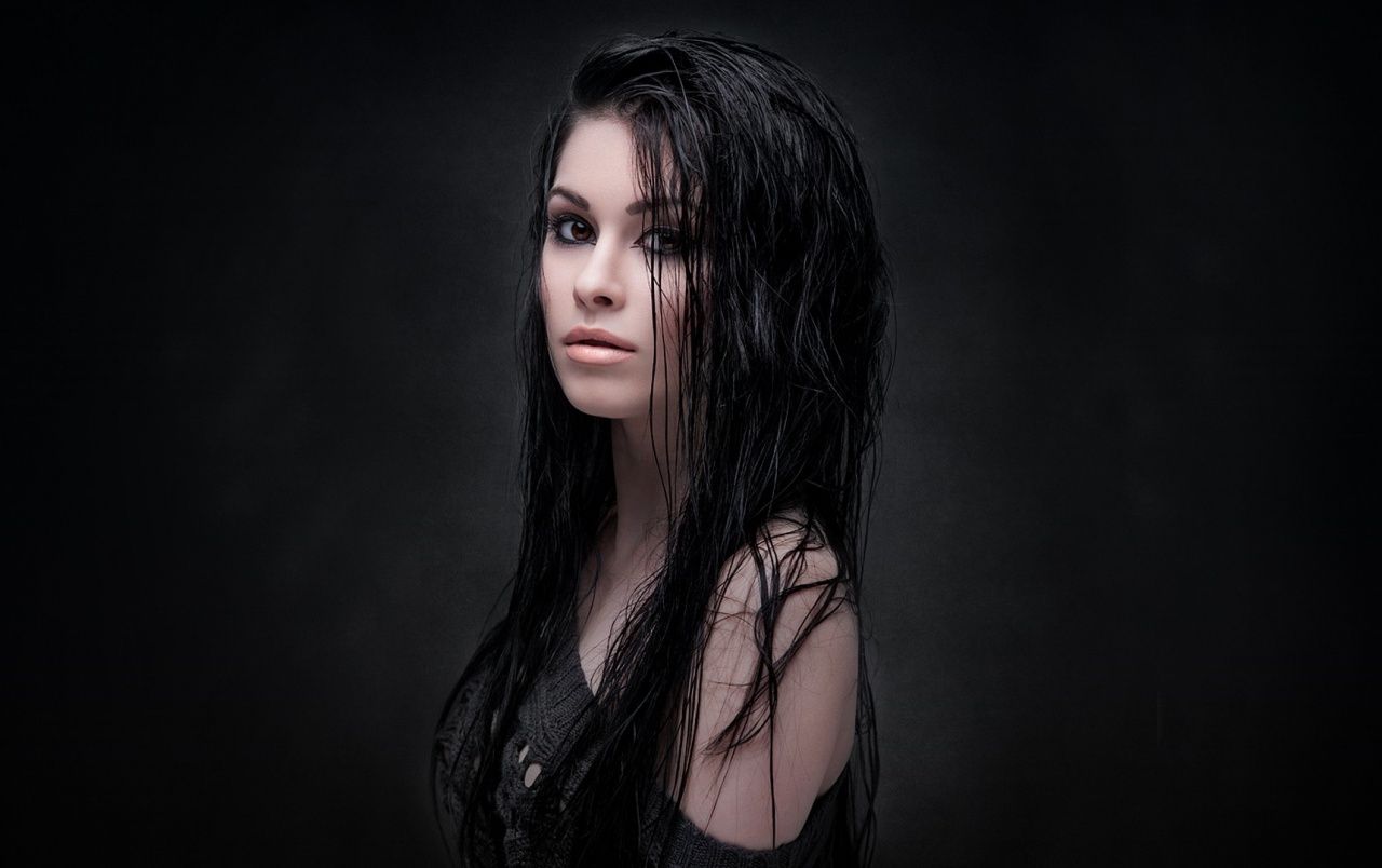 Women With Black Hair Wallpapers - Wallpaper Cave