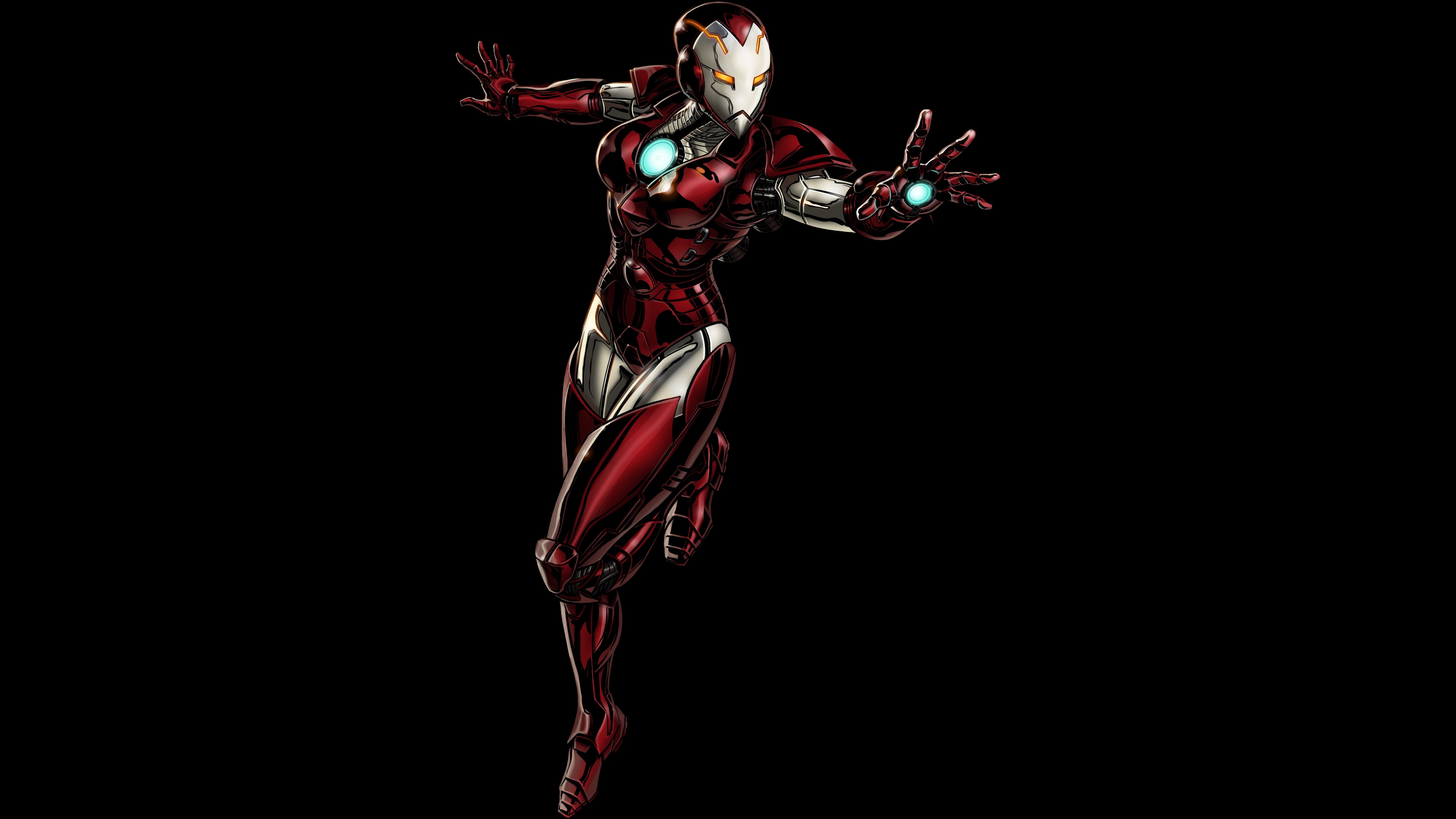 Iron Woman 5k Retina Ultra HD Wallpaper. Background Image