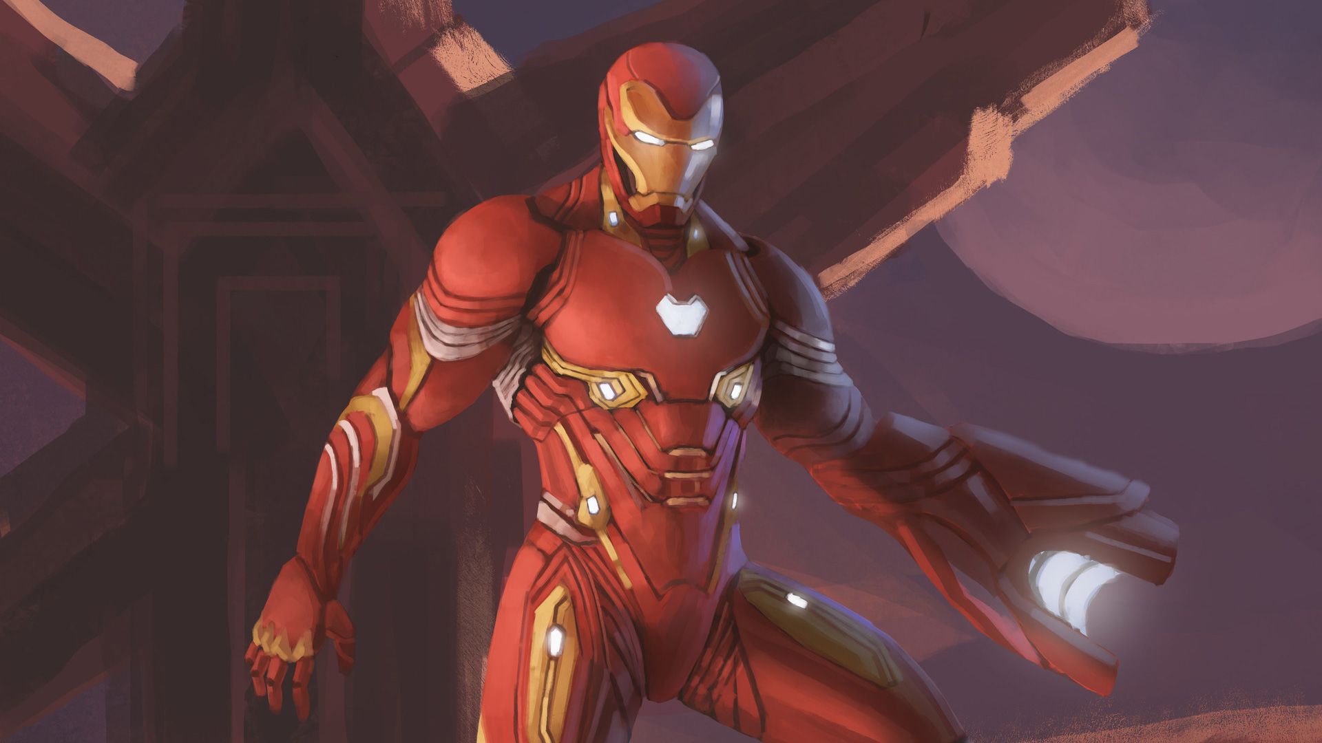 Iron Man Nanosuit In Avengers Infinity War, HD Superheroes, 4k
