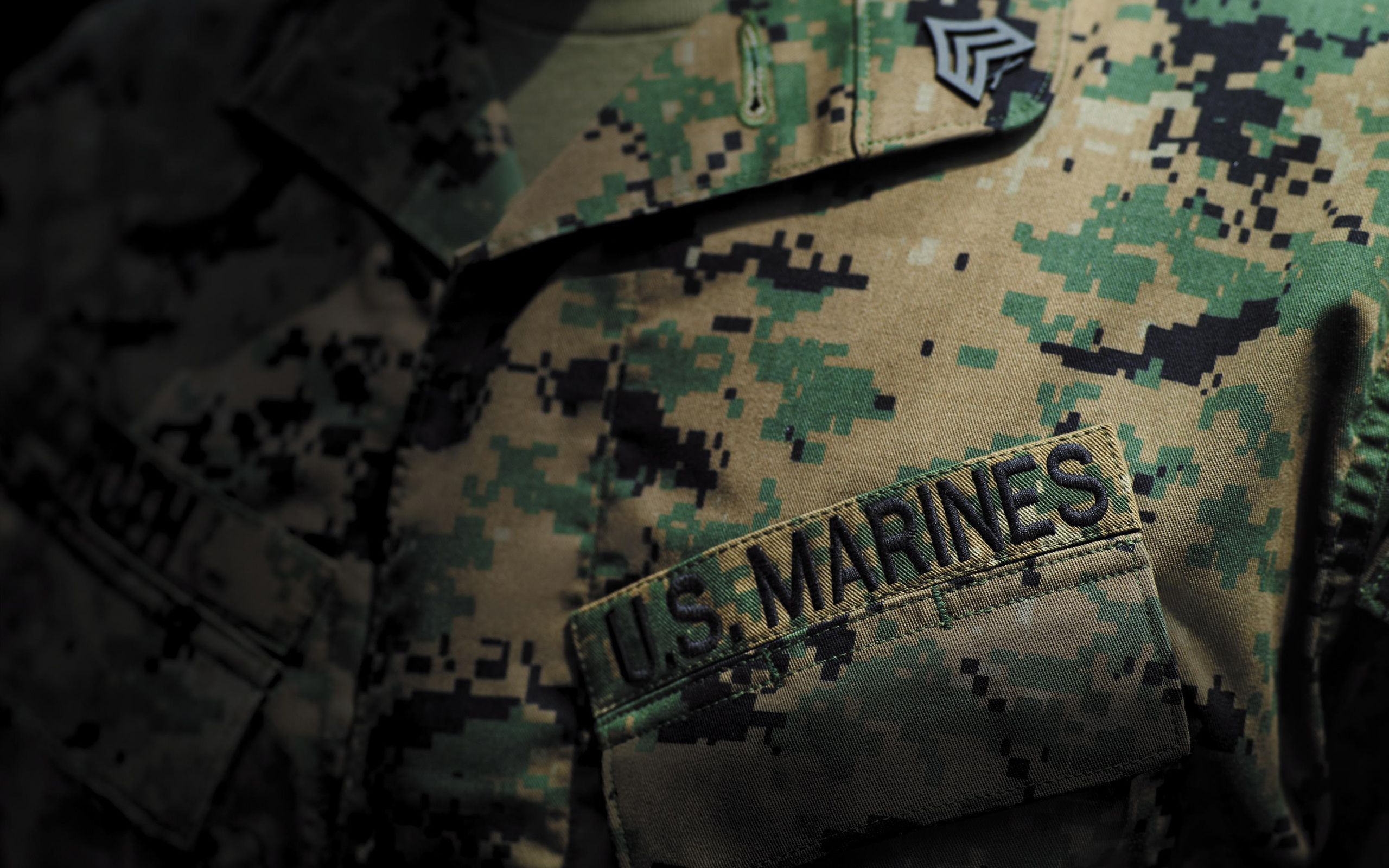 Uniform Camouflage Marines military wallpaperx1600