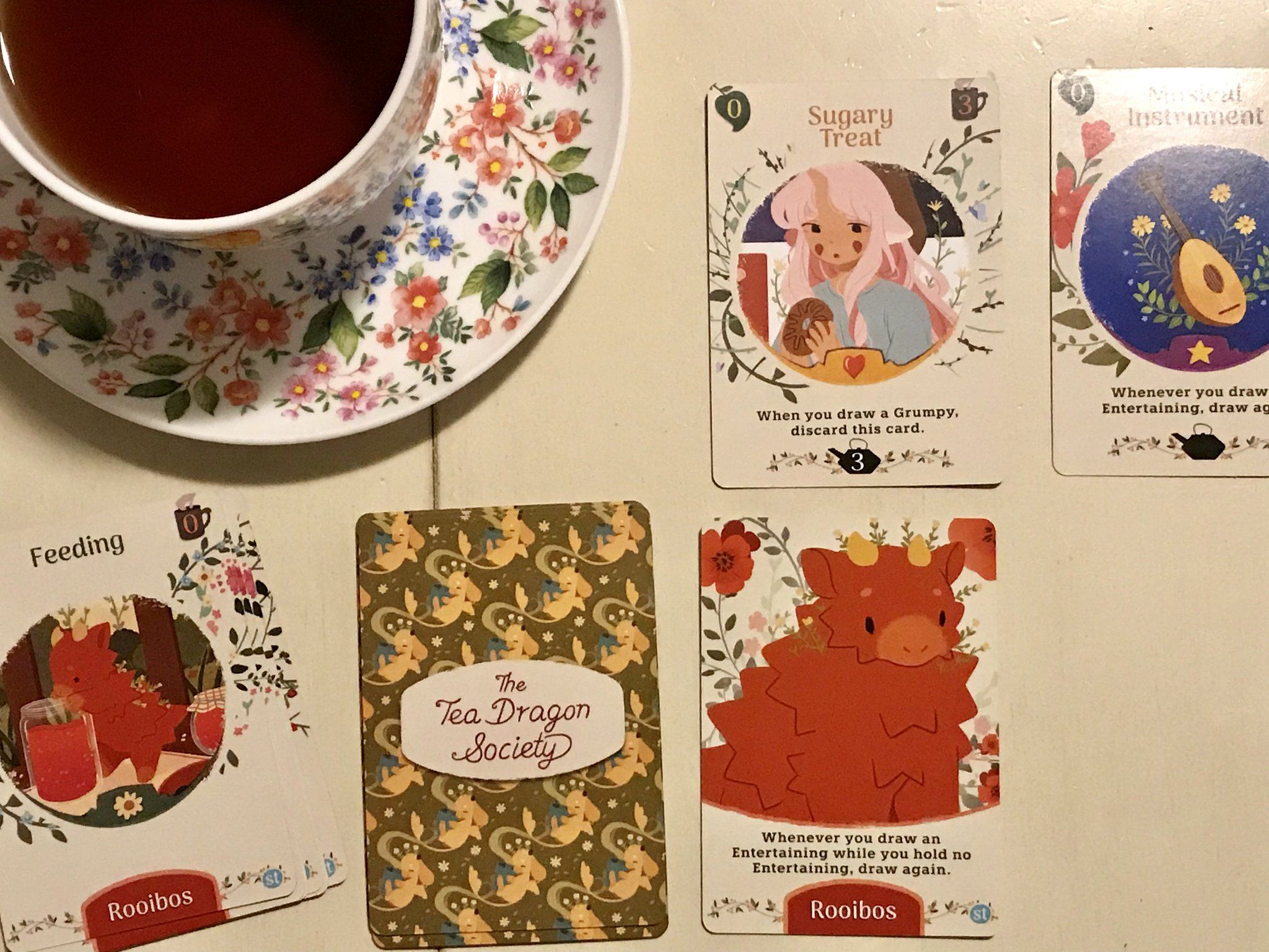 Tea & Board Games Tea Dragon Society