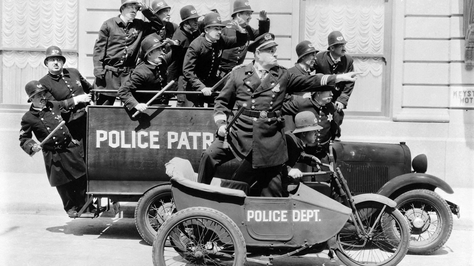 Free download Vintage Police Department 1920 1200 Wallpaper