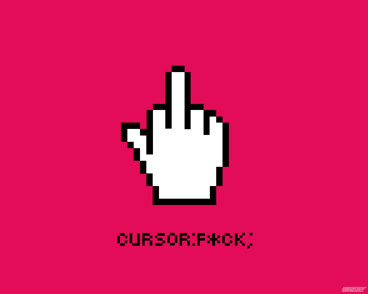 colorful blog: f*ck you wallpaper