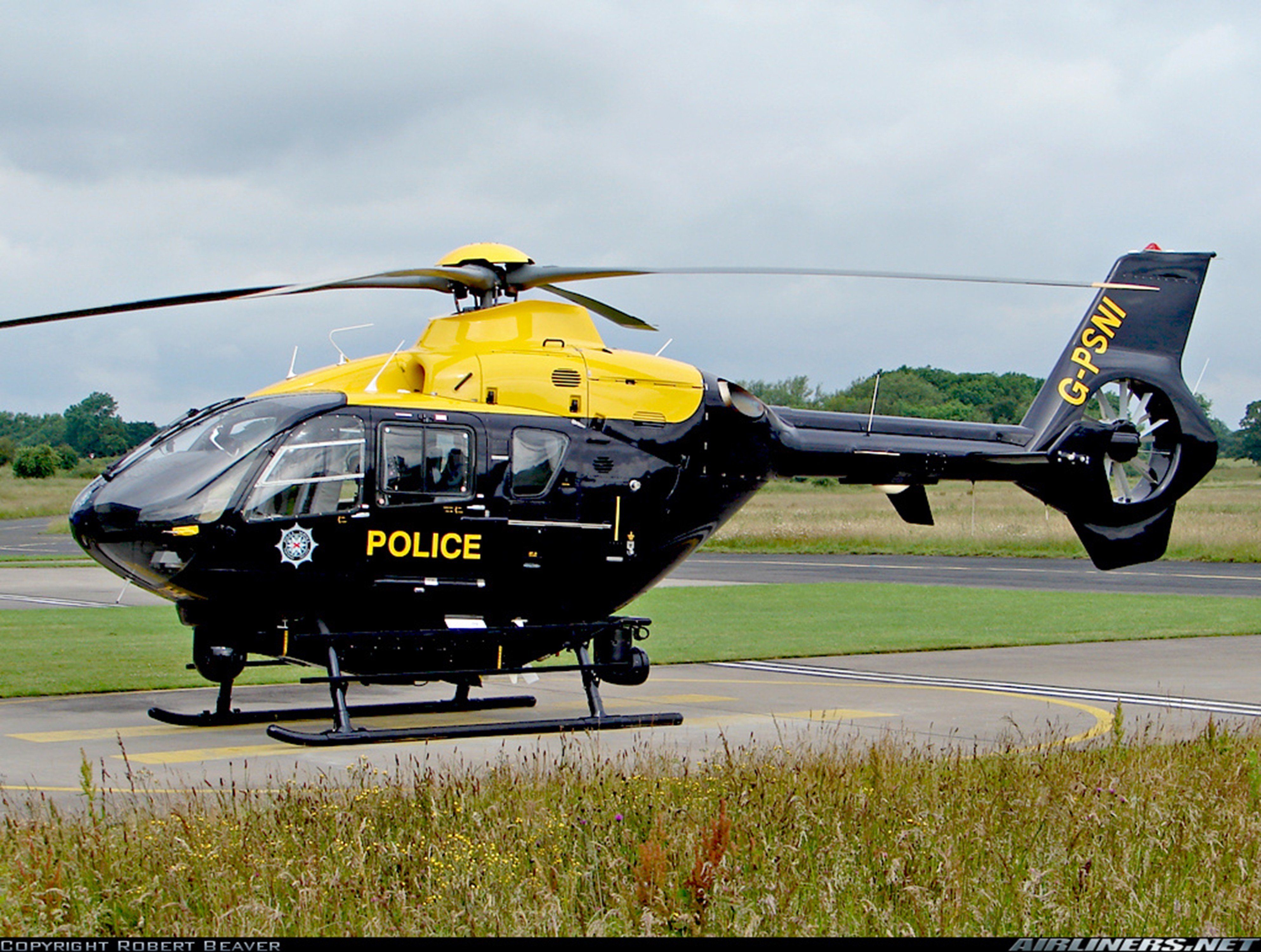Helicopter Aircraft Vehicle Police Eurocopter EC 135 (2) Wallpaper