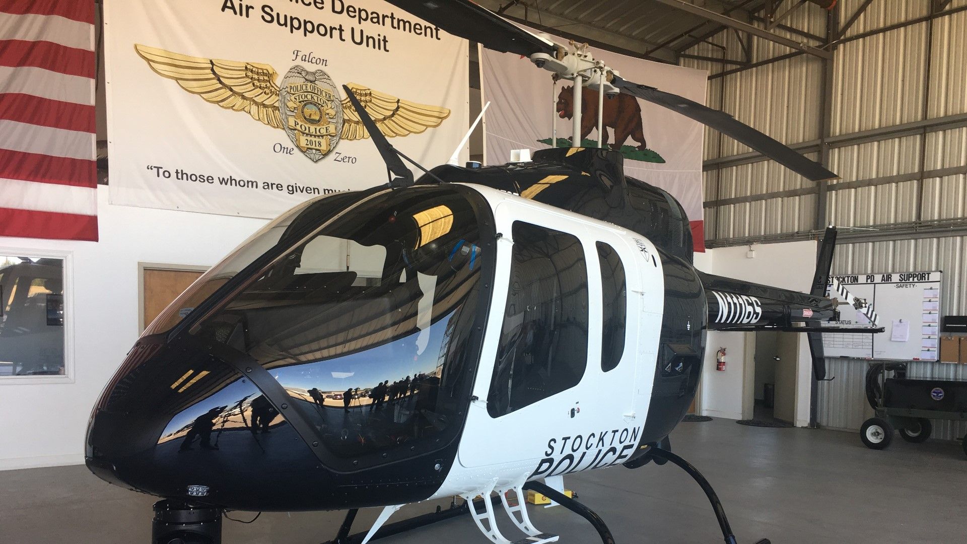Stockton Police launch department's first helicopter