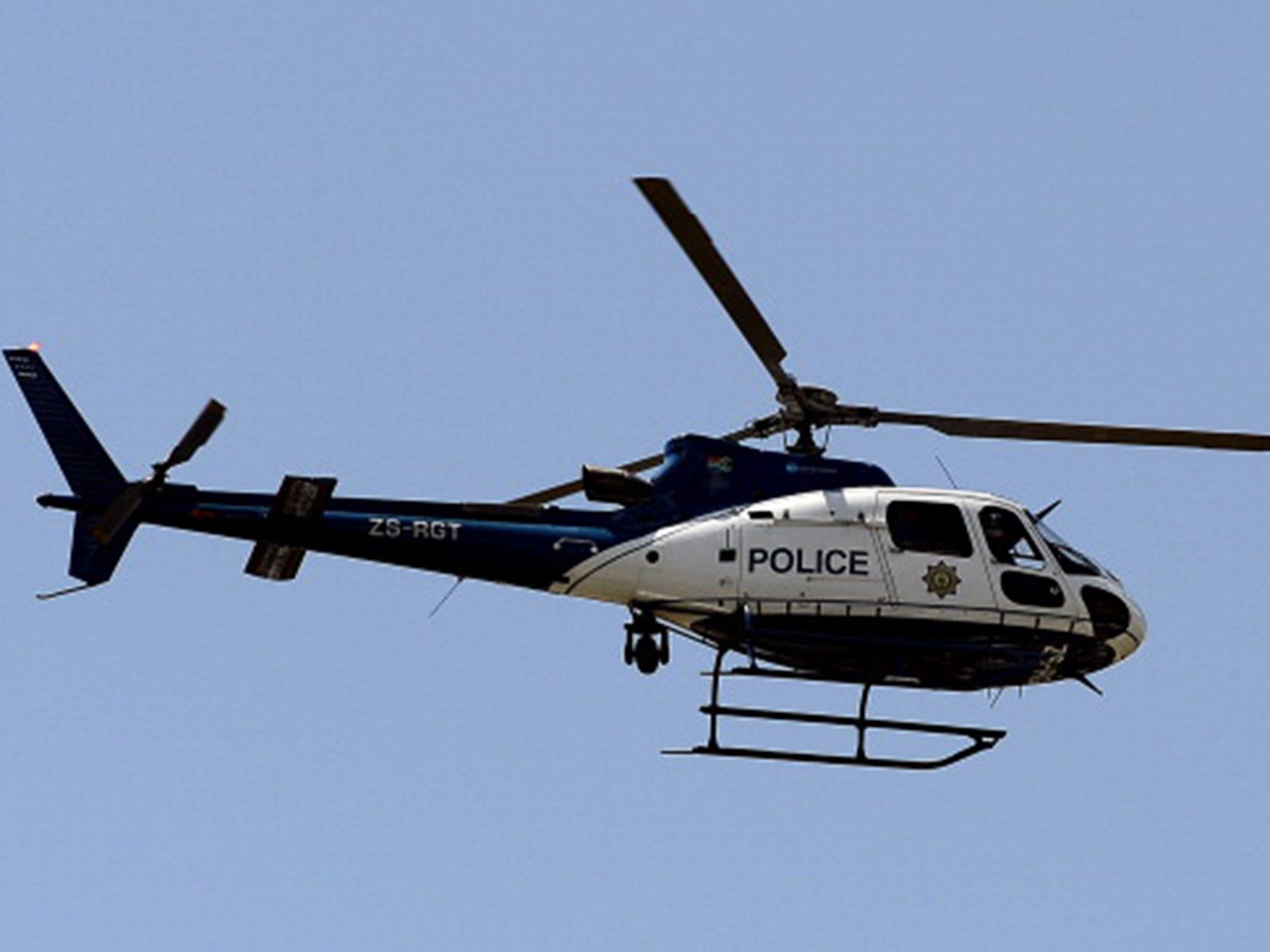 Police helicopter crew broadcast 'inappropriate' conversation to