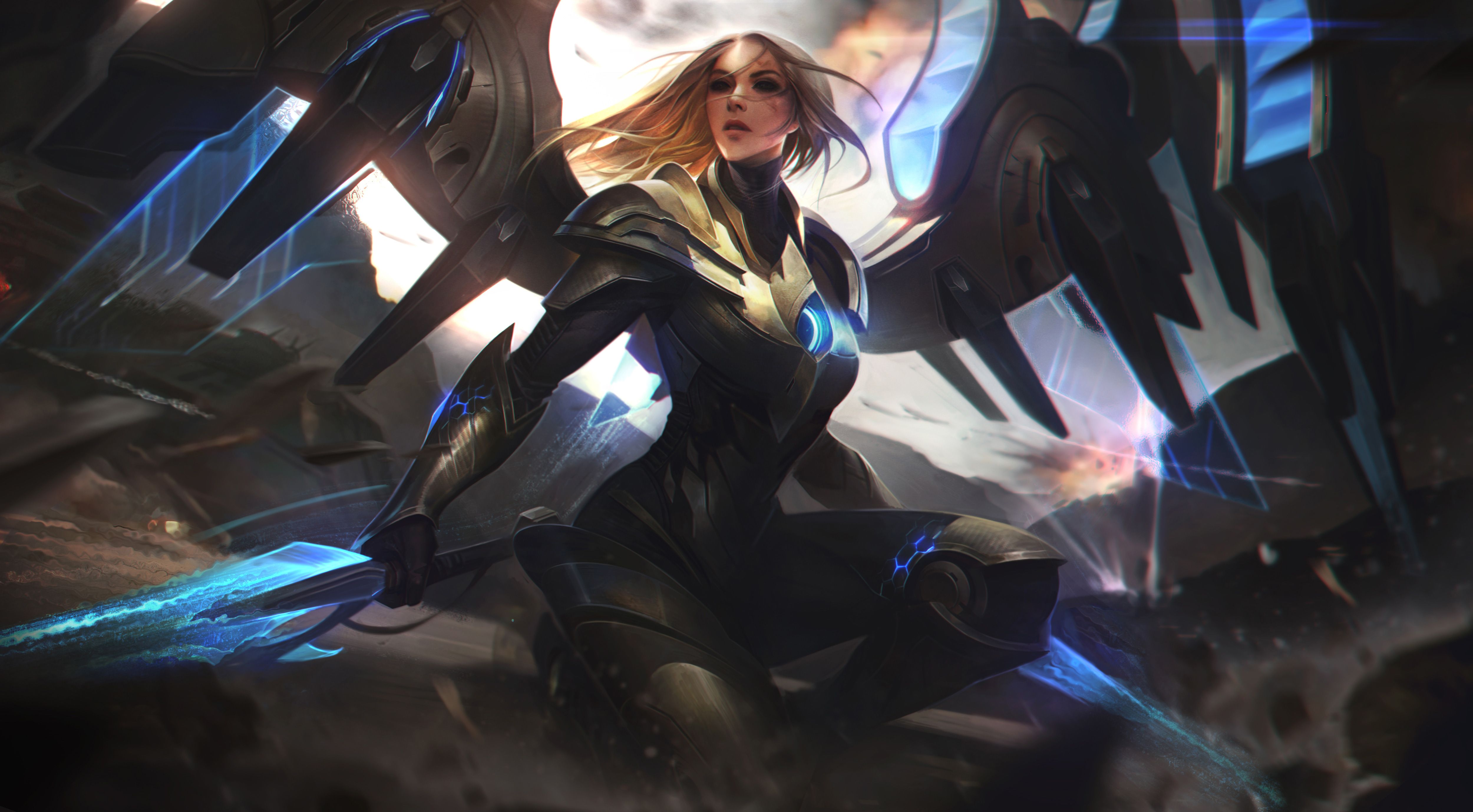 Aether Wing Kayle 4k Ultra HD Wallpaper. Background Image