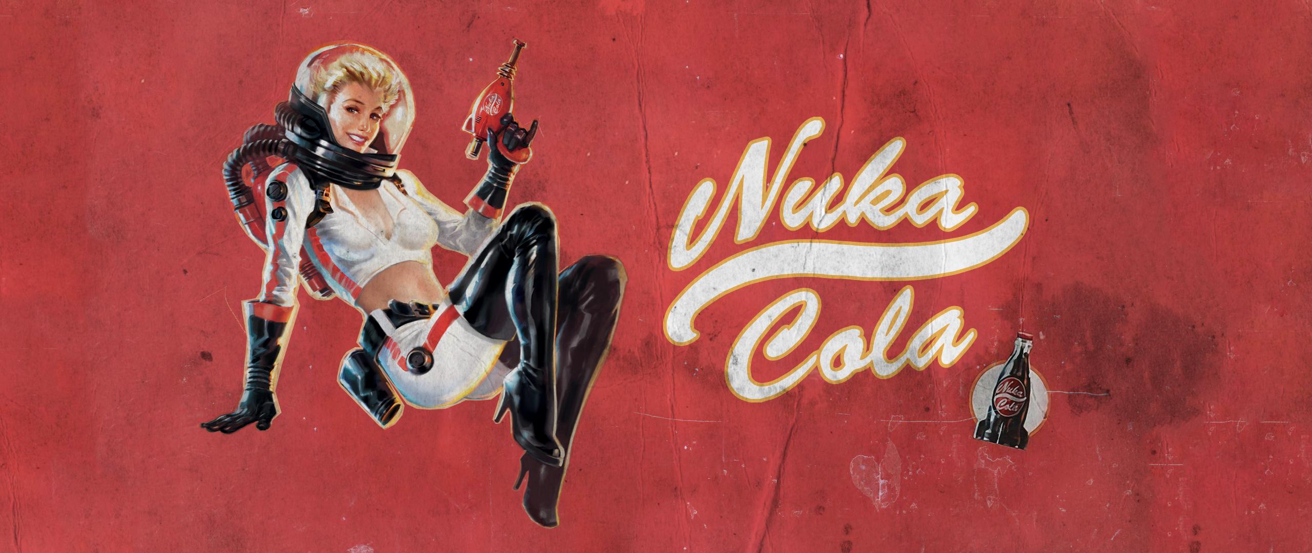 Fixed Up The Nuka Girl Pinup Wallpaper!