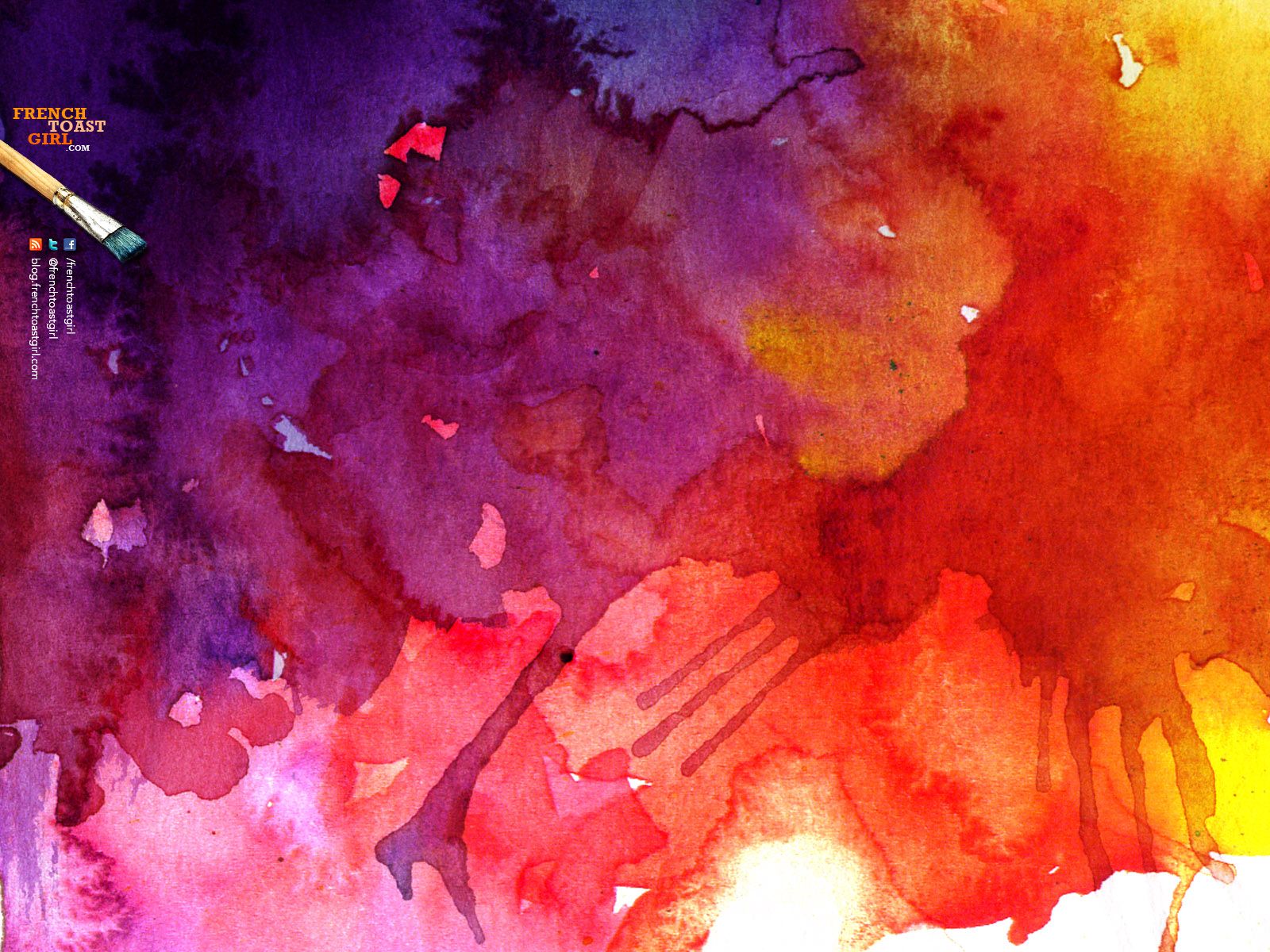 Watercolour Paint Background. Paint