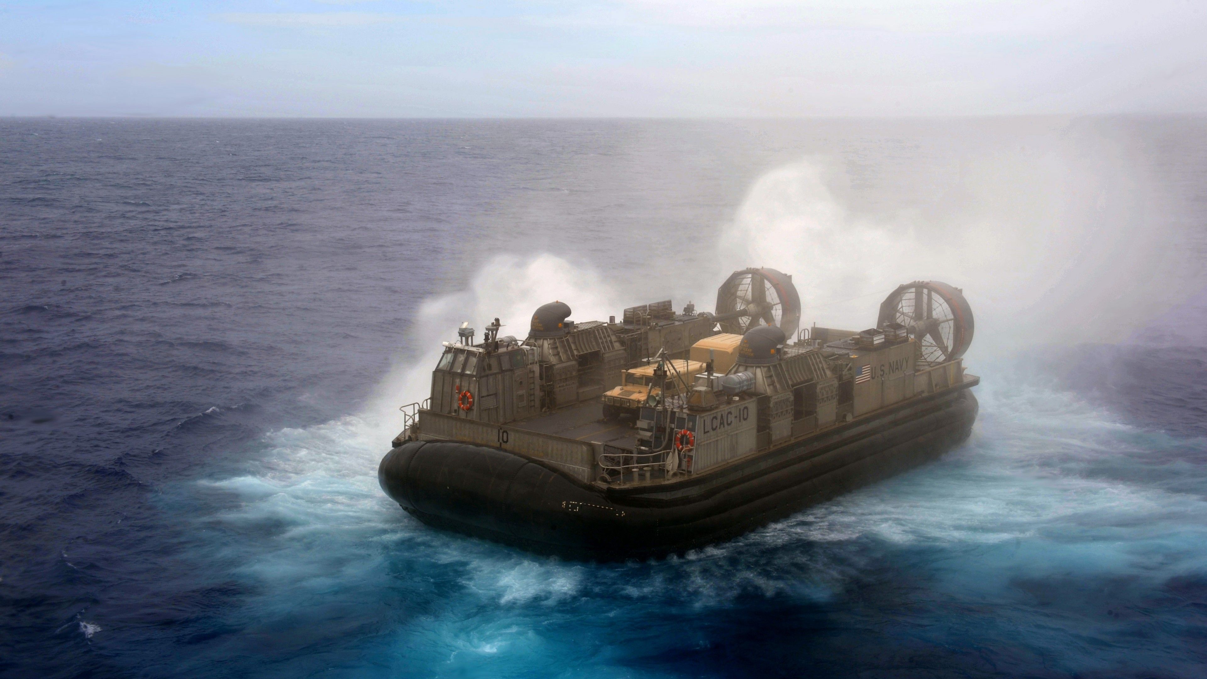 Wallpaper hovercraft, LCAC, Assault Craft Unit, U.S. Navy, LCAC 1