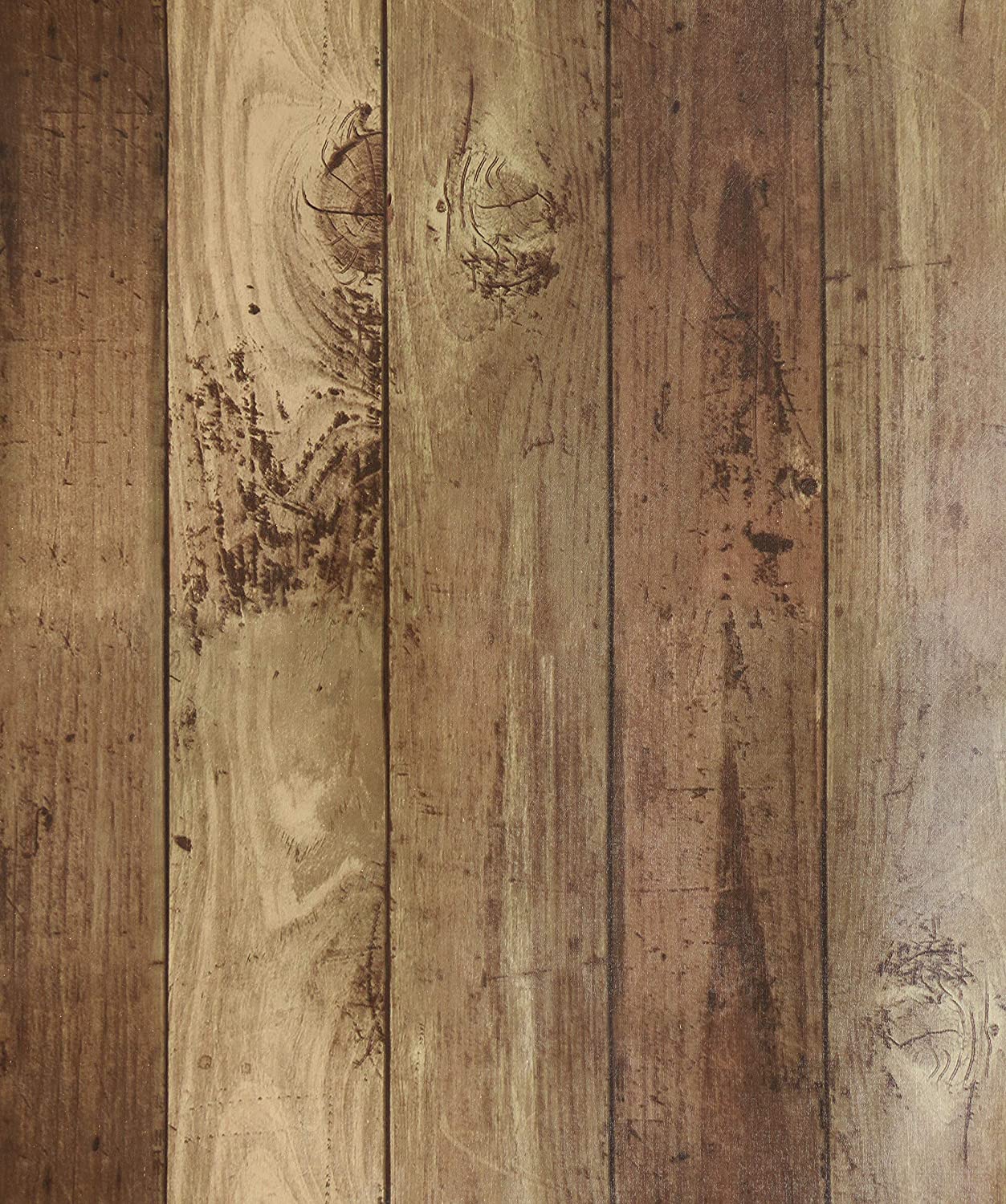 Wood Wallpaper Decorative Self Adhesive Film Removable Peel