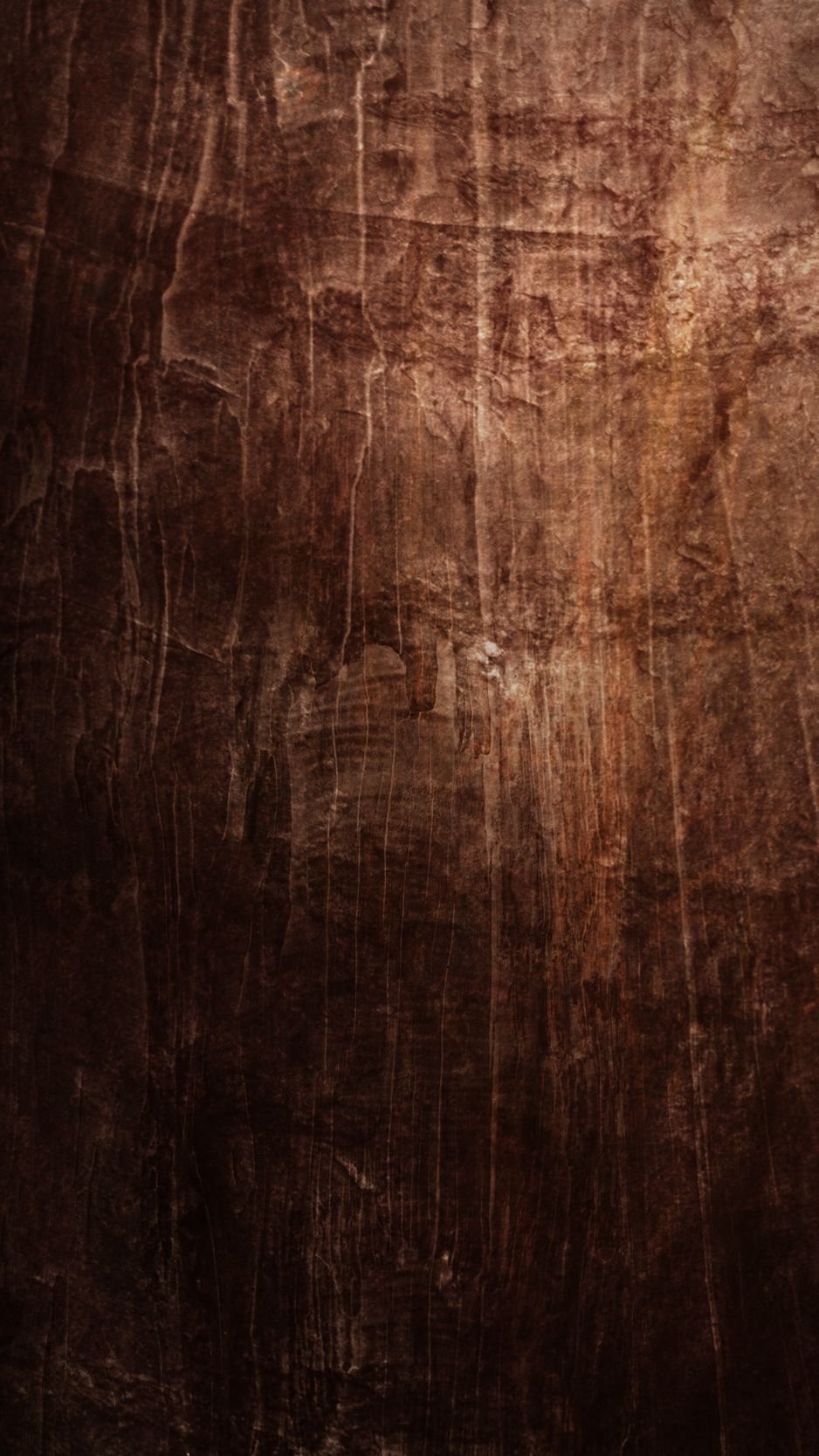 Download wallpaper 938x1668 texture, wooden, brown, wood, stains