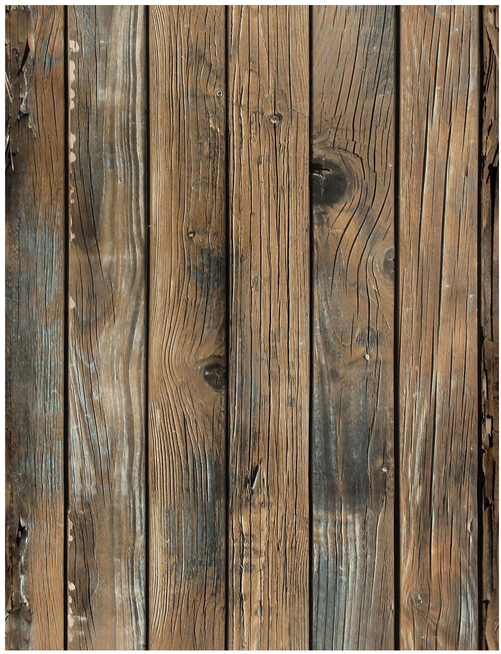 LUCKYYJ 92038 1 Peel and Stick Wood Wallpaper Brown Vinyl Self