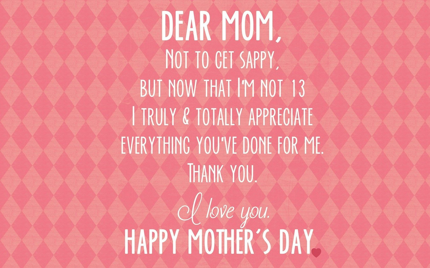Happy Mother's Day. My Journey Through